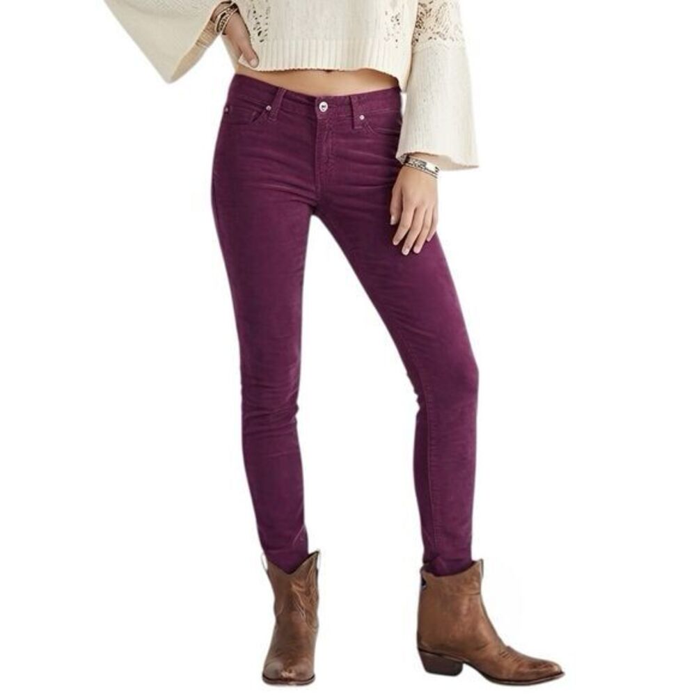 AG Adriano Goldschmied Womens The Legging Super Skinny Pants Sz 26R Y2k Low Rise